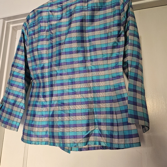 Nina McLemore button down silk top - Picture 2 of 5